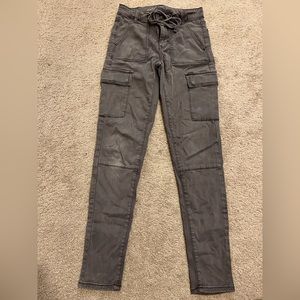 American Eagle Gray Cargo Pants